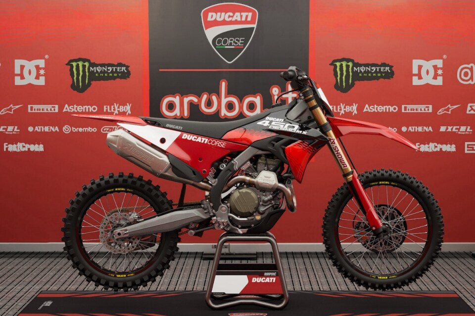 Ducati presenta la Desmo450 MX Factory