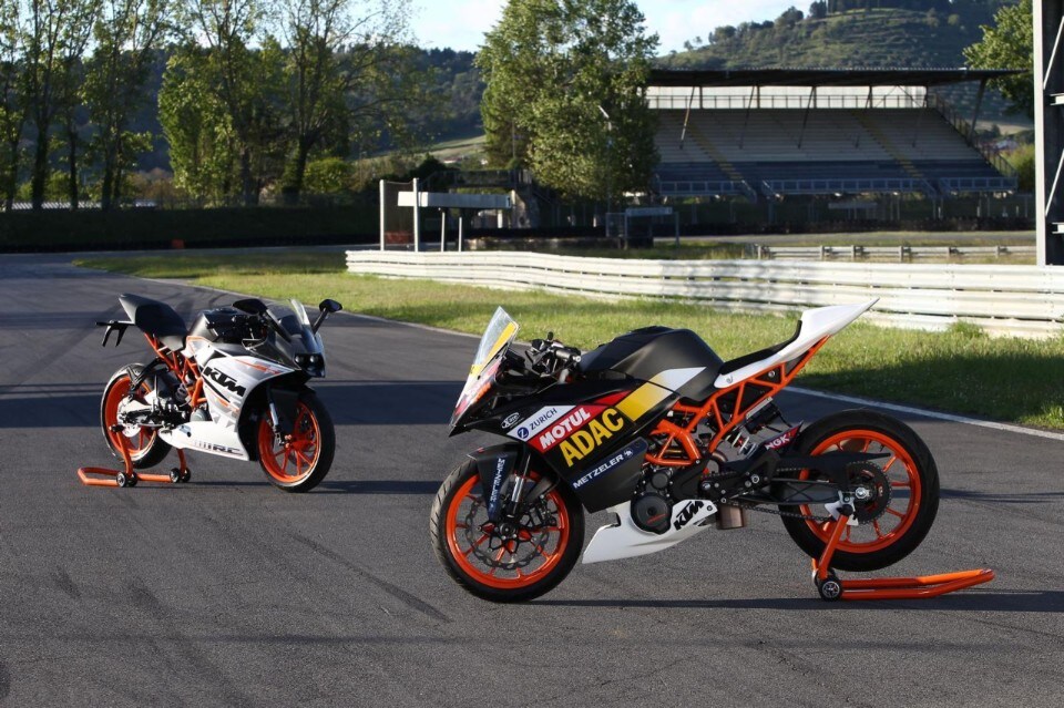 KTM RC 390 Cup: nata per correre