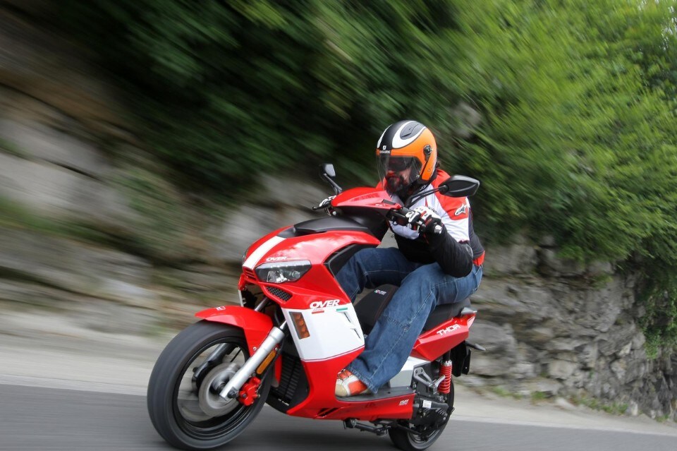 Overbikes Thor 50-125, il primo test