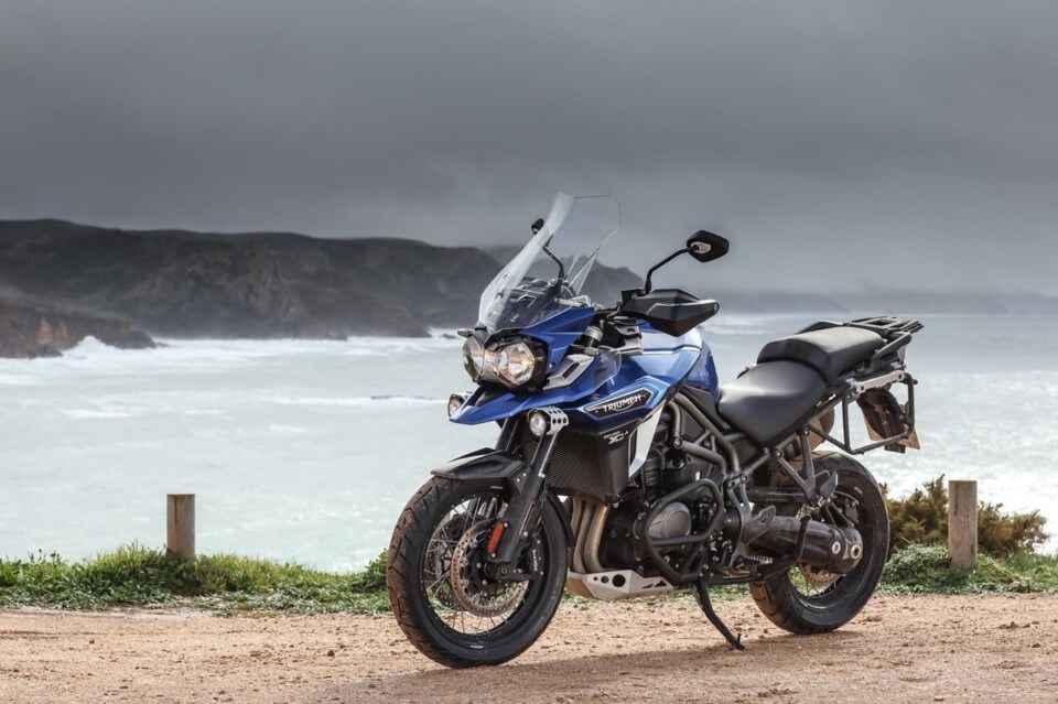 Triumph Tiger Explorer XCa: nave spaziale
