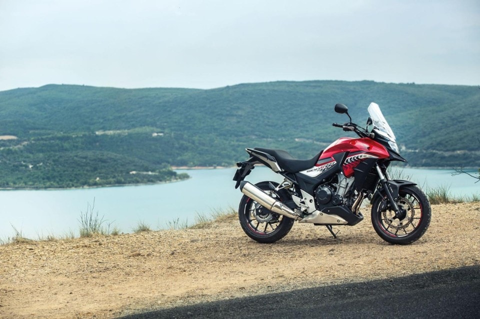 Honda CB500X, la prova