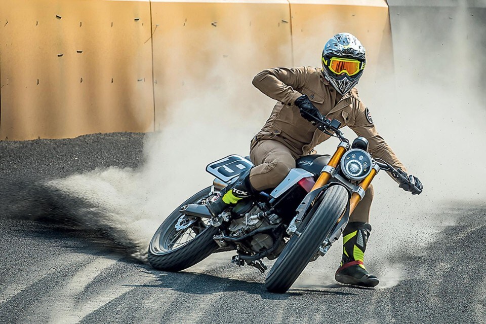 Fantic Motor Caballero 500 Flat Track: una storia di traverso