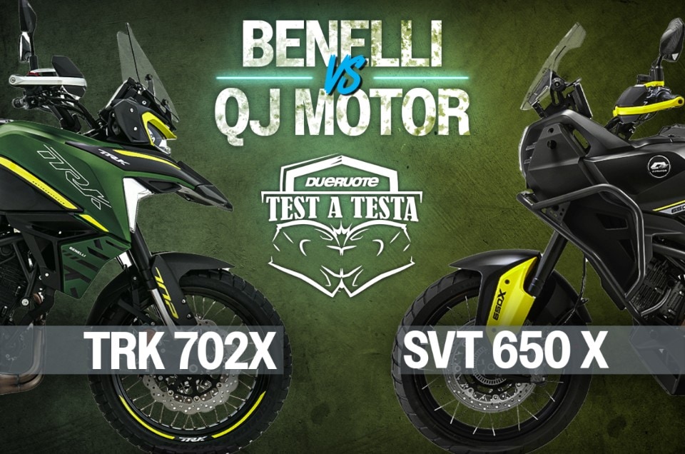 Test a testa: Benelli TRK 702 X VS QJ SVT 650 X