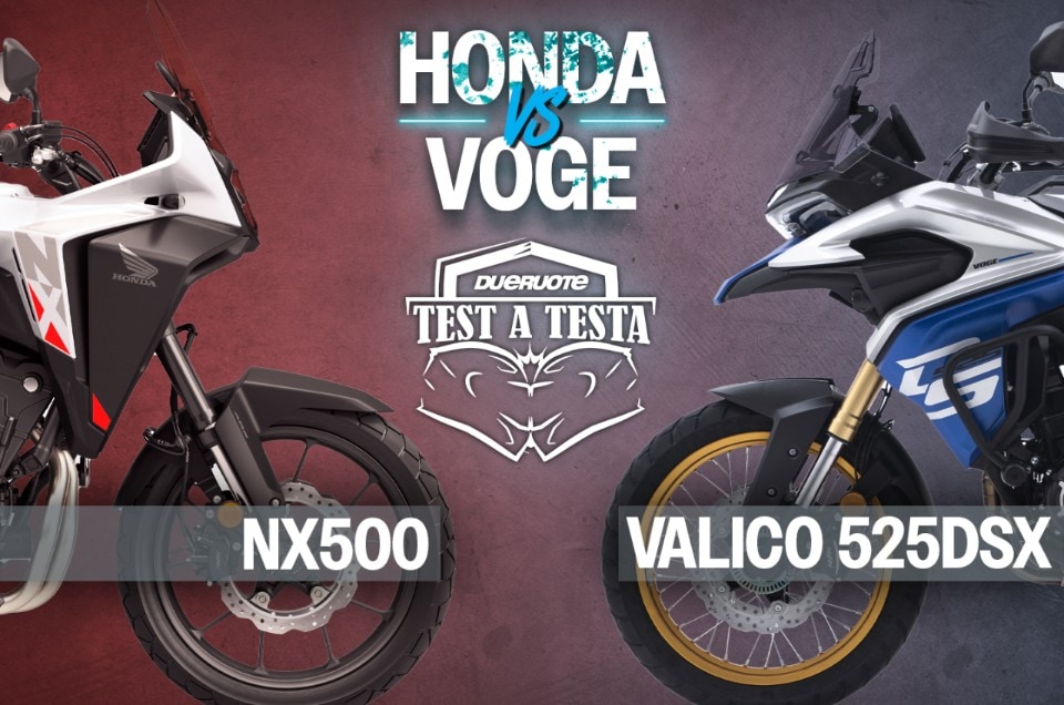 Honda NX500 VS Voge Valico 525DSX: bestseller a confronto