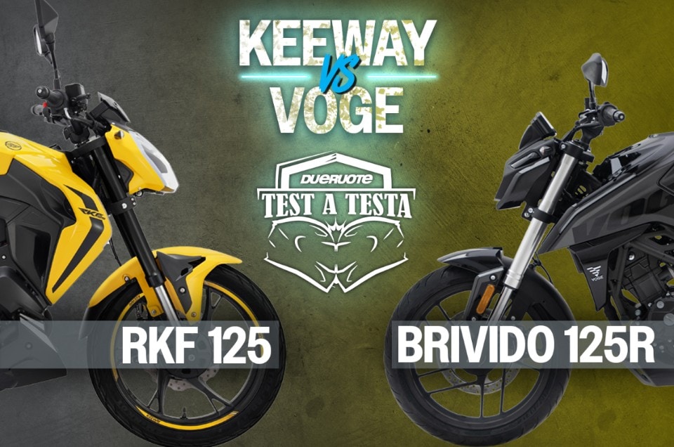 Test a Testa #13: Keeway RKF 125 VS Voge Brivido 125R +VIDEO+