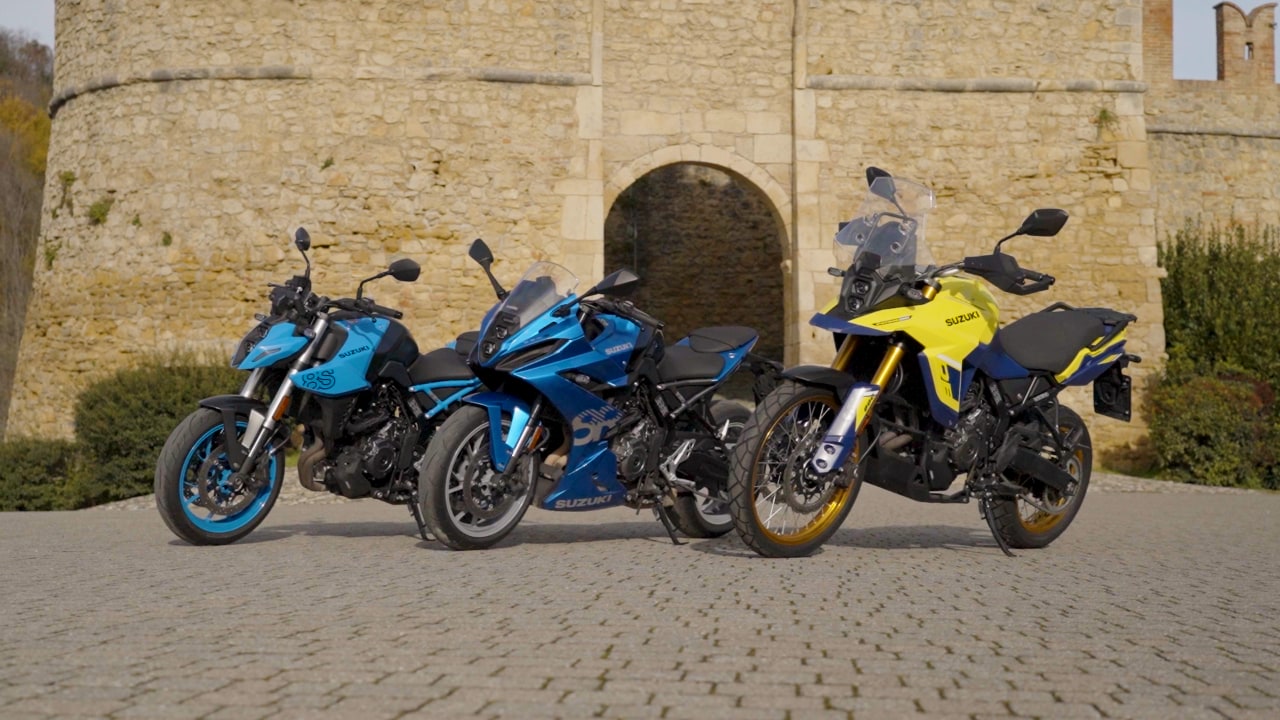 Suzuki GSX-8S, GSX-8R e V-Strom 800 DE: e tu quale scegli?