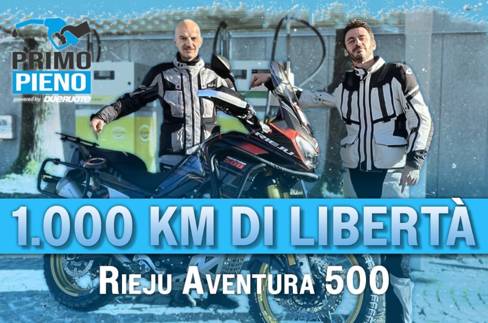 Rieju Aventura 500: scopri la nuova adventure con 1.000 km di autonomia!