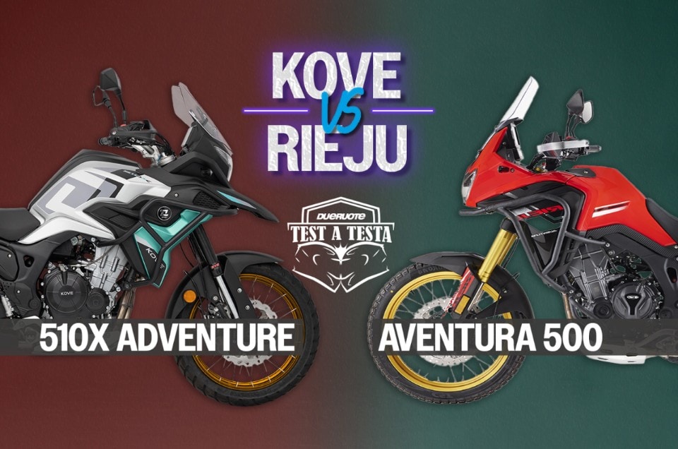 Test a Testa #18: Kove 510X VS Rieju Aventura 500, le più "off" tra le medie!