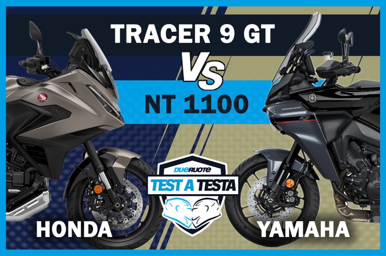 Test a Testa Honda NT1100 DCT ES VS Yamaha Tracer 9 GT AMT: chi è meglio per viaggiare? (VIDEO)