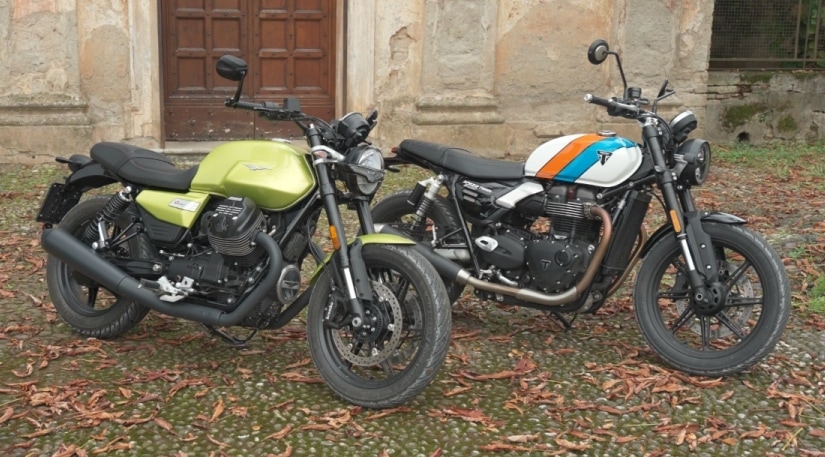 Moto Guzzi V7 Sport VS Triumph Speed Twin 900: qual è la miglior classic del 2025?