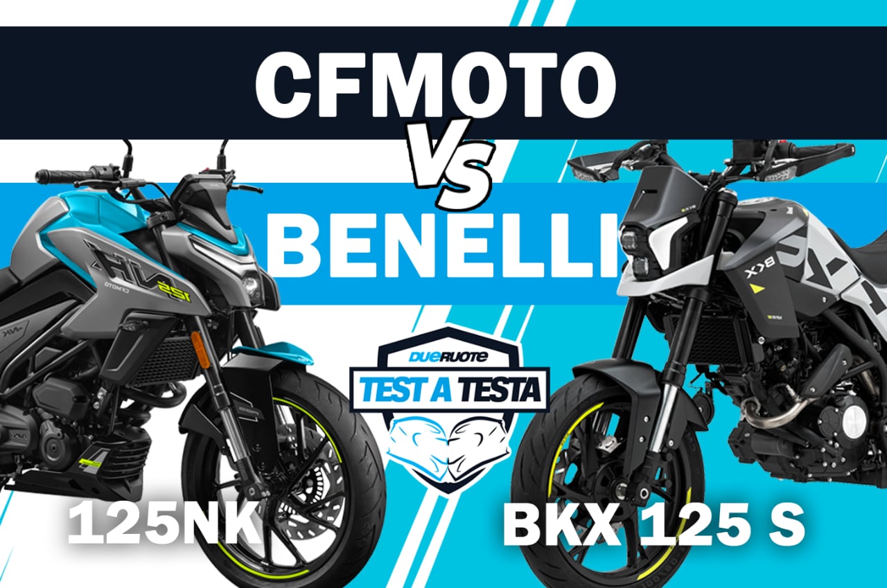 Test a Testa Benelli BKX 125 S VS CFMOTO 125NK: quale è meglio?