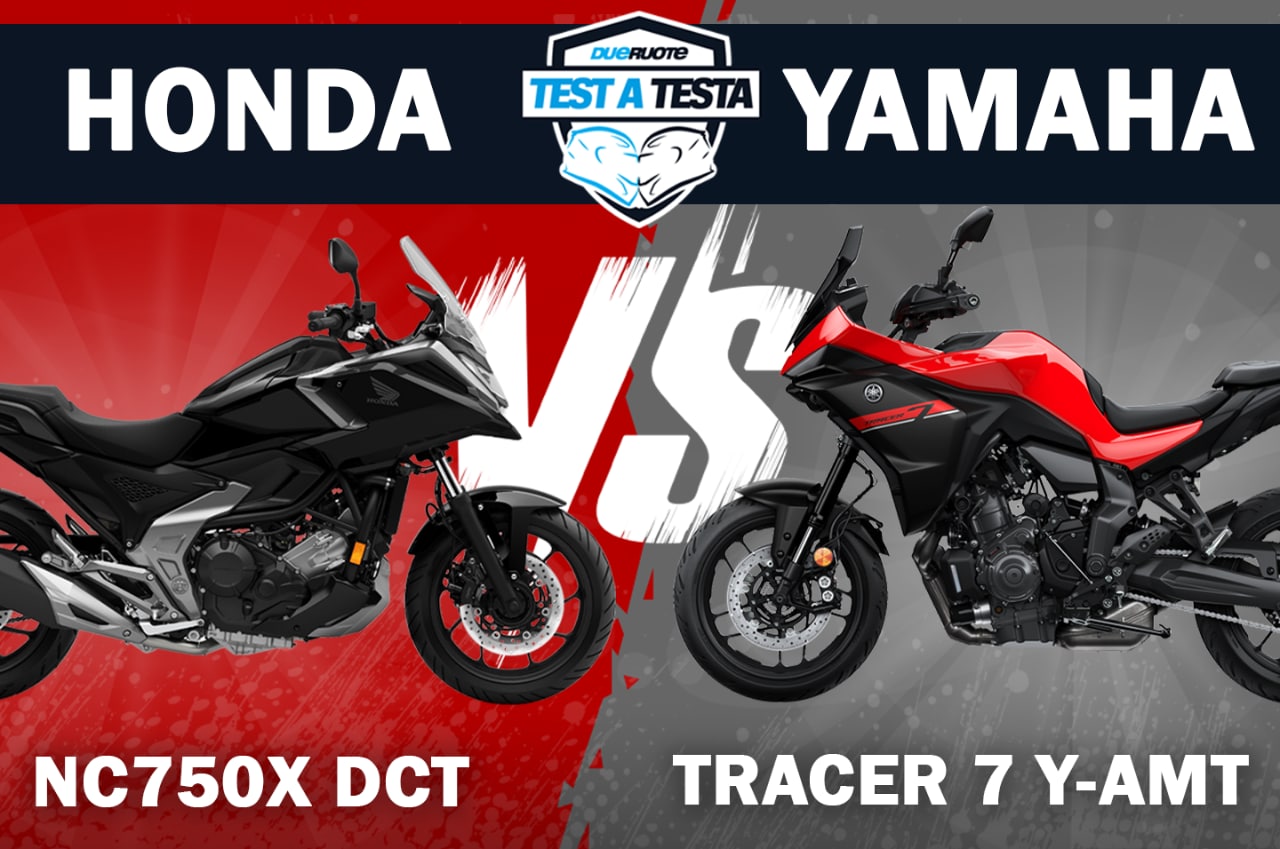 Honda NC750X VS Yamaha Tracer 7 Y-AMT: come vanno davvero le crossover automatiche per tutti