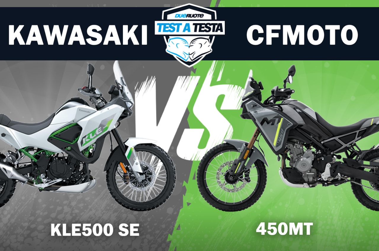 Test a testa - CFMoto 450 MT vs Kawasaki KLE 500: sfida finale tra adventure medie! 