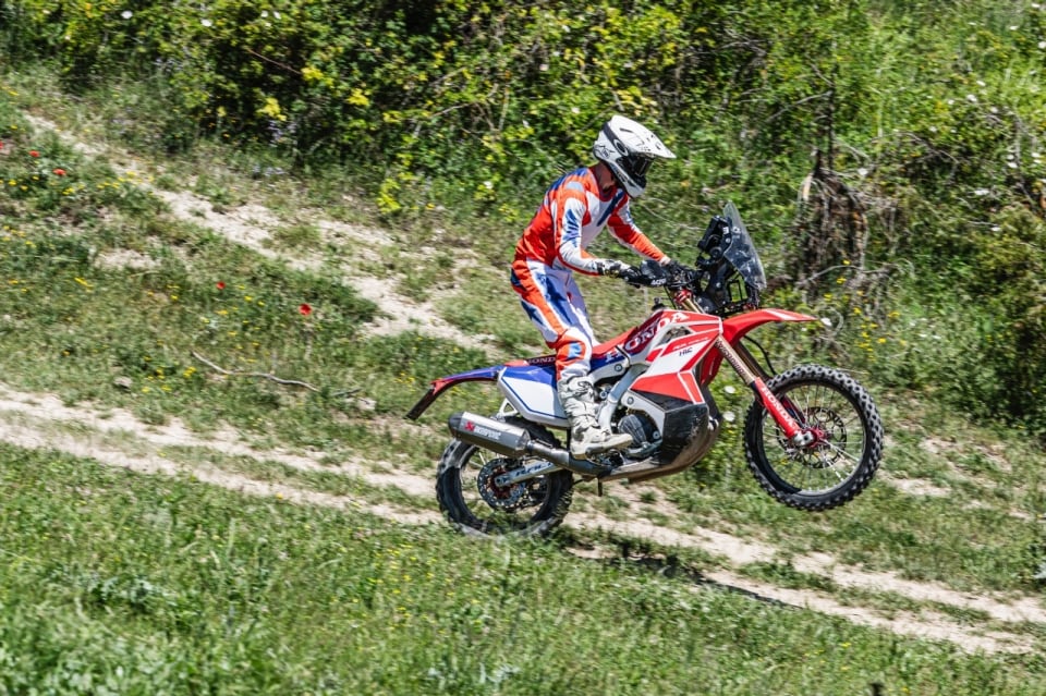 Honda CRF450RX Rally: la moto da Dakar che non ti aspetti