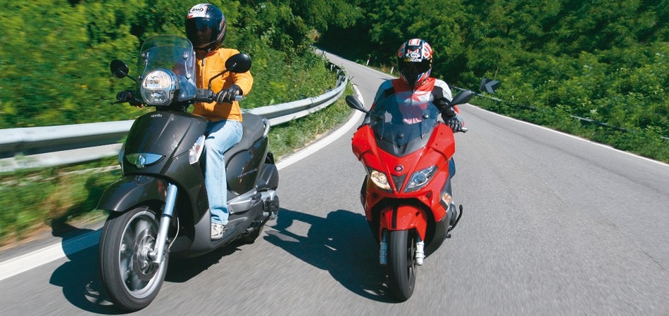 Aprilia Scarabeo 500 , Gilera Nexus 500 