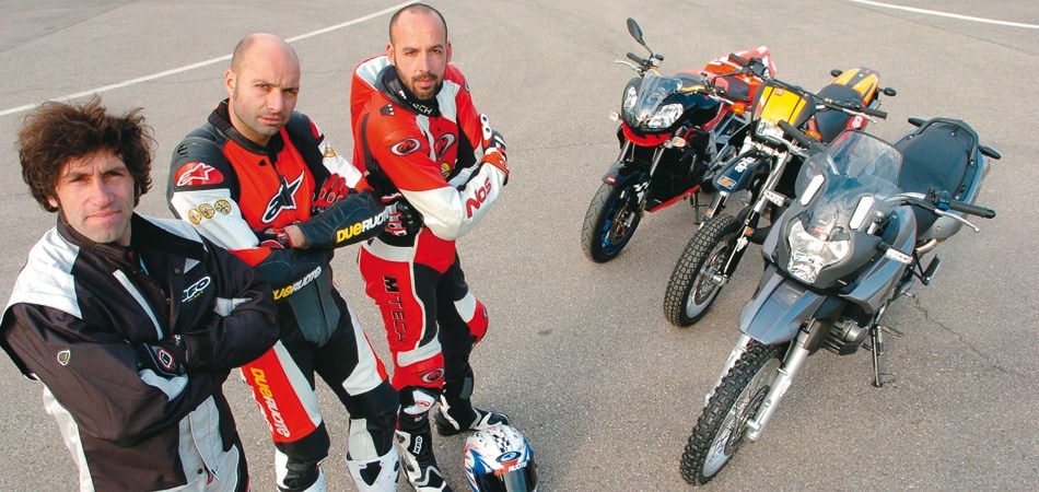 Aprilia Tuono 1000 R, Aprilia MX 125 , Aprilia Pegaso 650 Trail