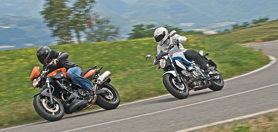 Suzuki SFV Gladius 650 , BMW F 800 R 