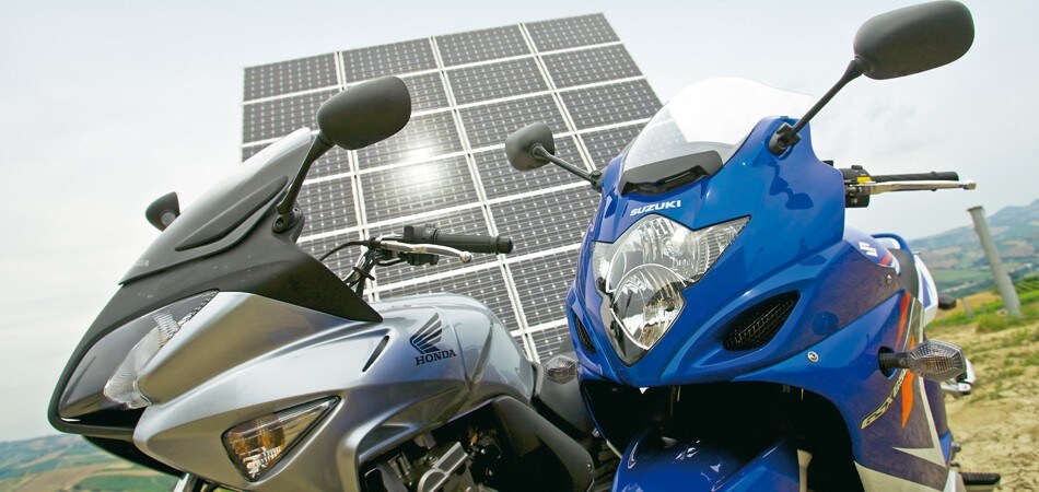 Honda CBF 600 S ABS, Suzuki GSX 650 F 