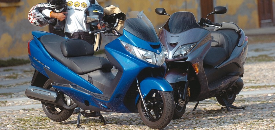 Suzuki Burgman 400 Type S , Honda Forza EX