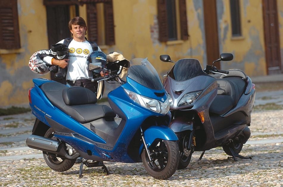 Suzuki Burgman 400 Type S , Honda Forza EX