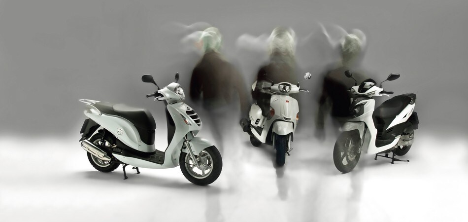 Honda PS 125 , Kymco Like 125 , Sym Symphony 125 Sr