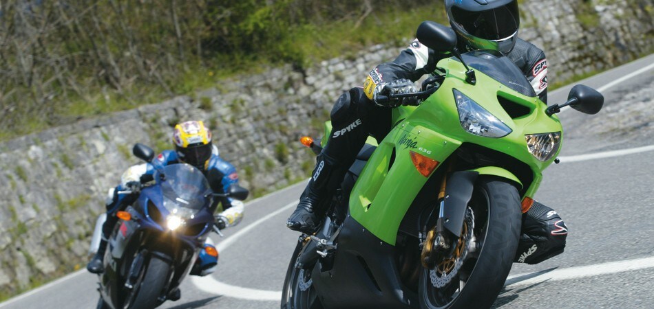 Kawasaki ZX-6R 600 , Suzuki GSX R 750 