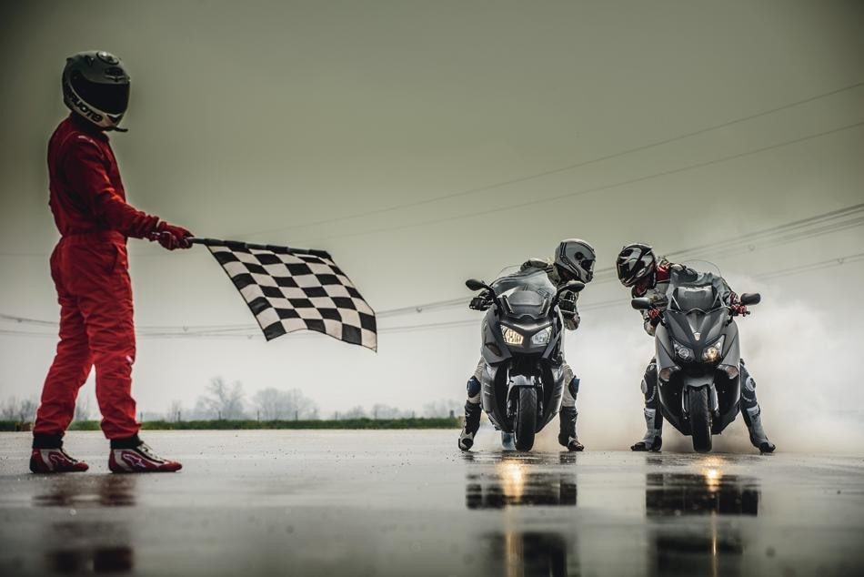 BMW C 600 Sport, Yamaha T Max 530 Black Max ABS