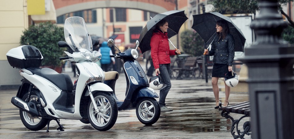 Honda SH 125 ABS, Piaggio Vespa 125 LX 