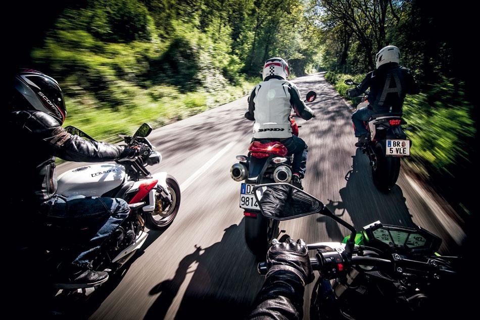 Ducati Monster 796+ 20° Anniversary ABS, Kawasaki Z 800 , KTM 690 Duke R, Triumph Street Triple R