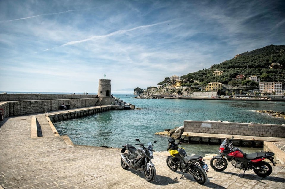 Honda NC 750 X ABS DCT, Kawasaki Versys ABS, Suzuki V Strom DL 650 ABS