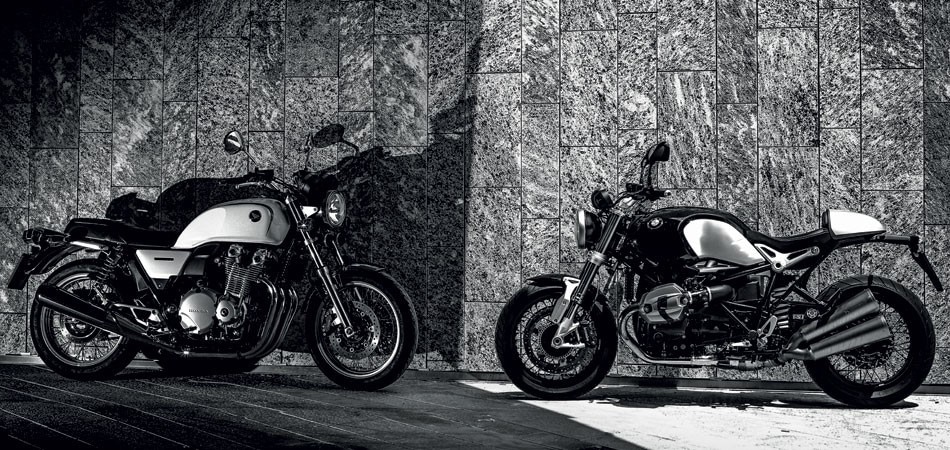 Honda CB 1100 ABS EX, BMW R nineT ABS Sport