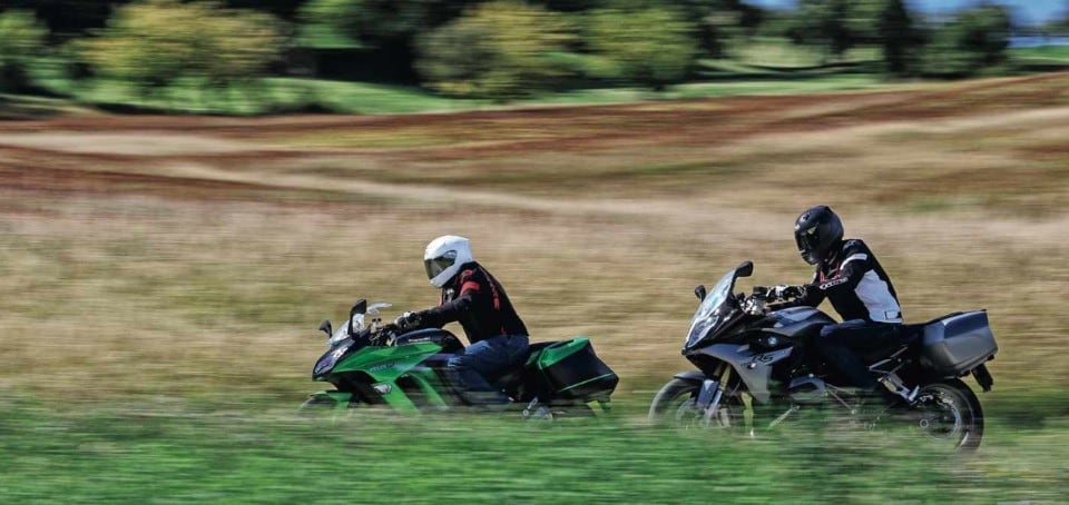 BMW R 1200 RS ABS, Kawasaki Z 1000 SX ABS Tourer