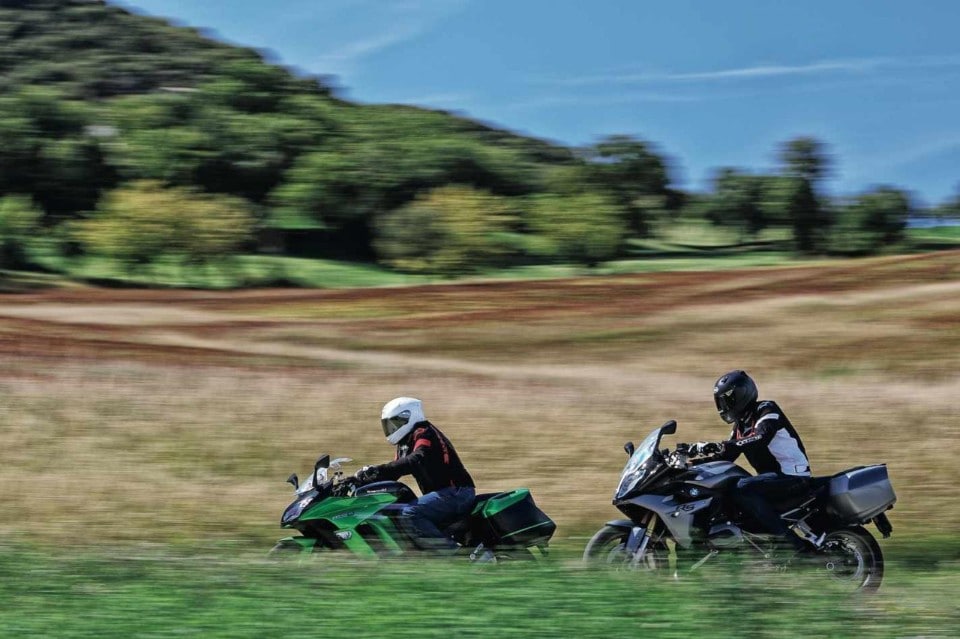 BMW R 1200 RS ABS, Kawasaki Z 1000 SX ABS Tourer