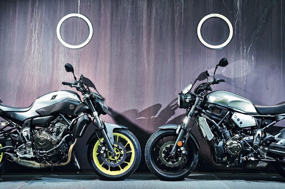 Yamaha MT-07 , Yamaha XSR 700 ABS