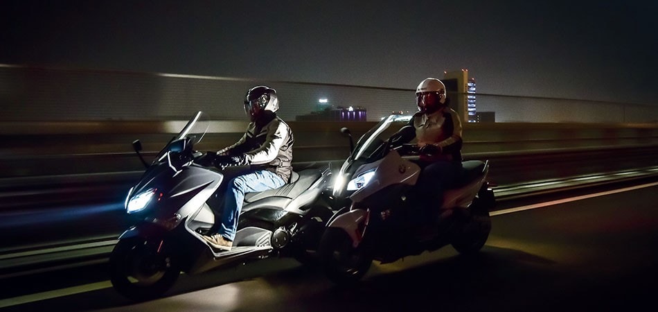 Yamaha T Max ABS, BMW C 650 Sport