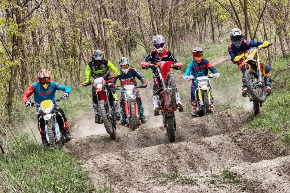 Comparativa enduro 125 4t