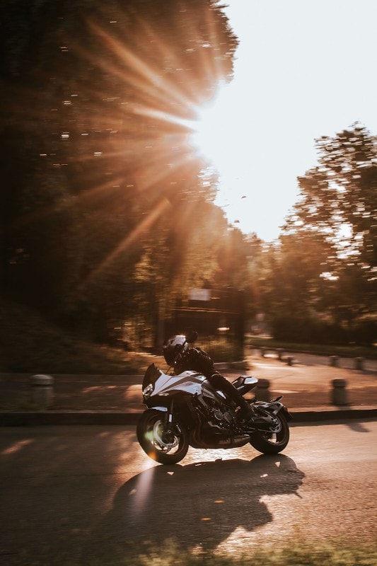 Suzuki Katana Jindachi: dal tramonto all'alba