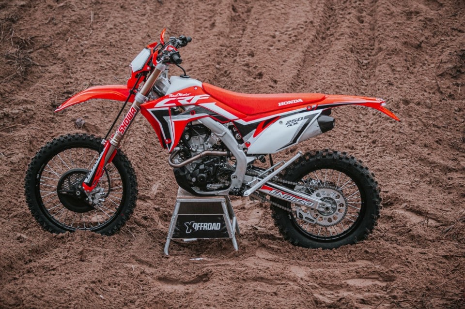 Enduro 250 4T: la comparativa Honda - Husqvarna - KTM