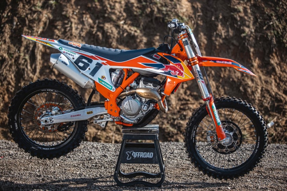KTM 250 SX-F Prado e 450 SX-F Cairoli: le REPLICANTI