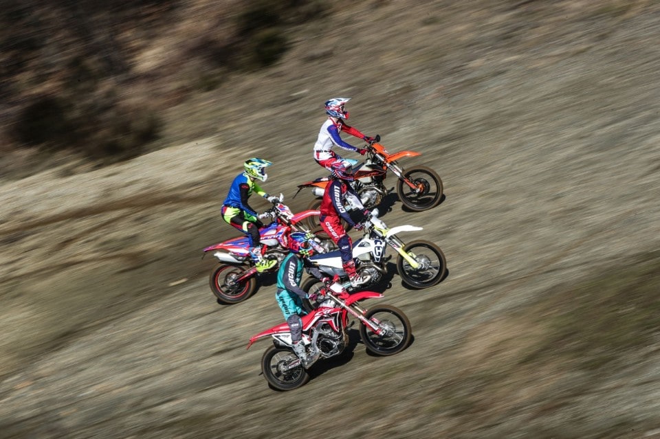 Enduro 450: quattro per quattroemmezzo