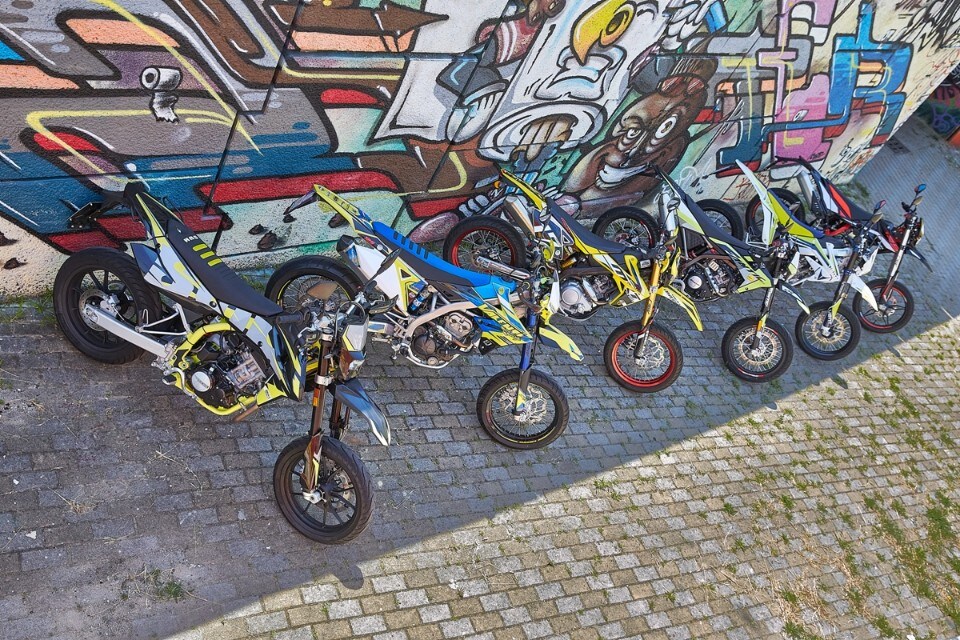 Comparativa Motard 125 4T, professione ragazzo