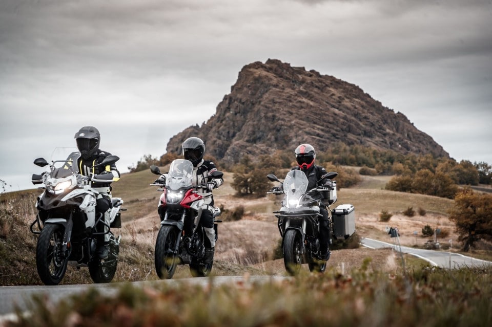 Comparativa Crossover 500:  Benelli TRK 502 X, Honda CB500X, Voge Valico 500 DS