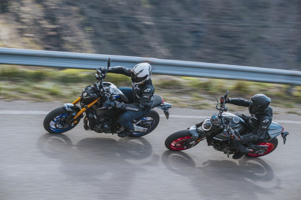 Ducati Monster, Yamaha MT-09 SP: compagne di giochi