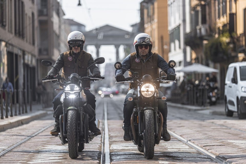 Moto Guzzi V7 Centenario e Triumph Street Twin: questione di PEDIGREE