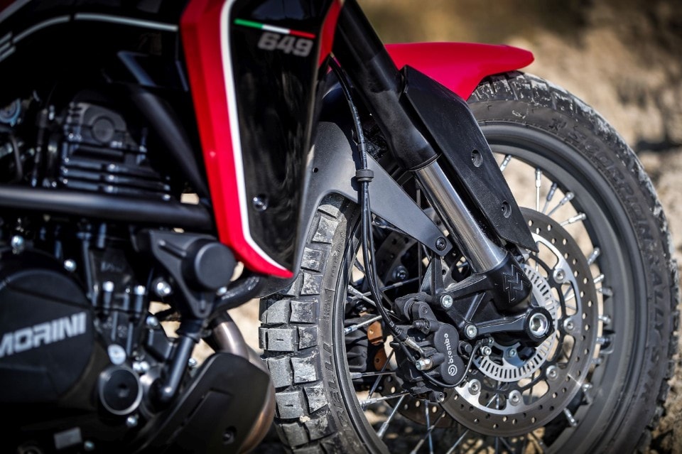 Moto Morini X-Cape: punto di FUGA