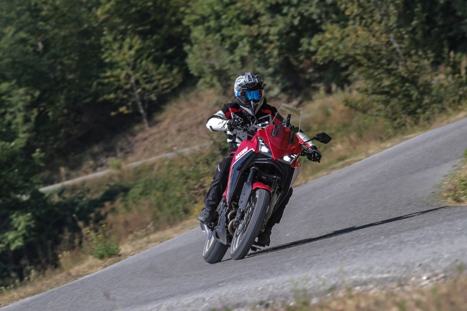 Moto Morini X-Cape: punto di FUGA
