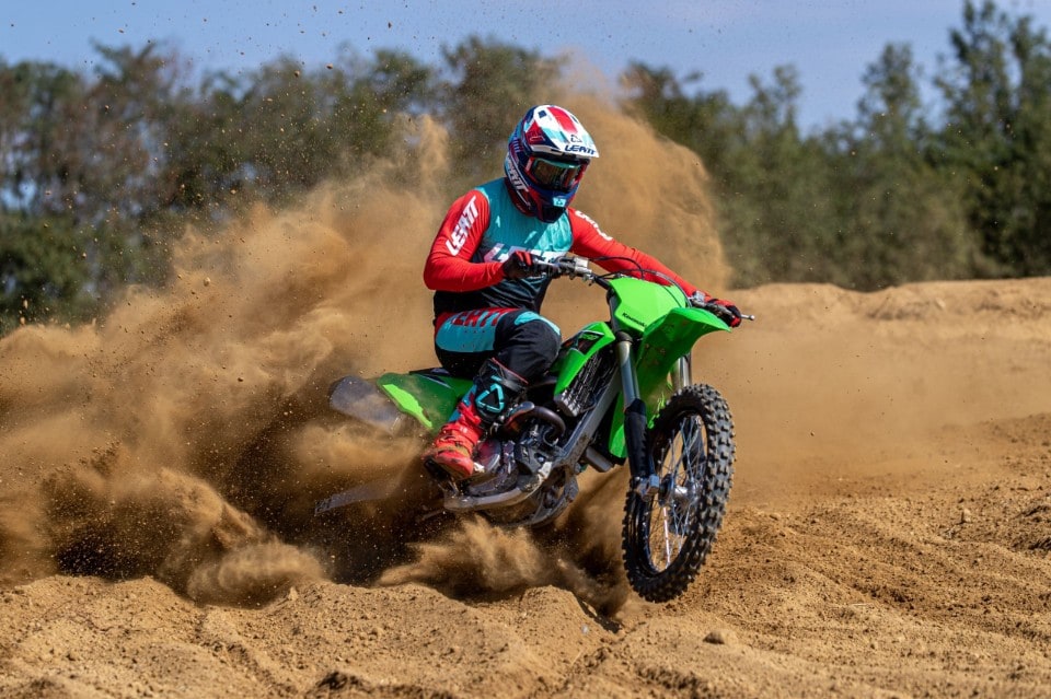 Prova Kawasaki KX250 MY23: born in the USA