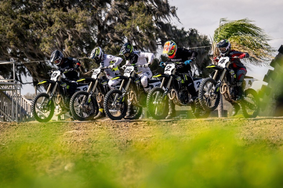 Prova Triumph TF 250-X, rookie of the year!