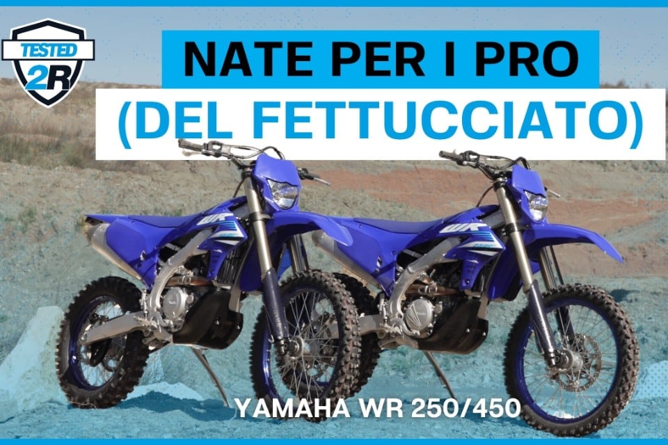 Yamaha WR 250 e 450 2025: le abbiamo messe in mano a uno bravo e a una principiante totale! VIDEO