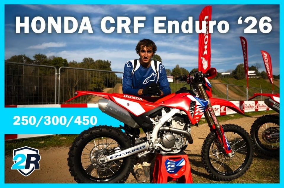 Honda CRF RX Enduro: abbiamo provato i modelli 2026!